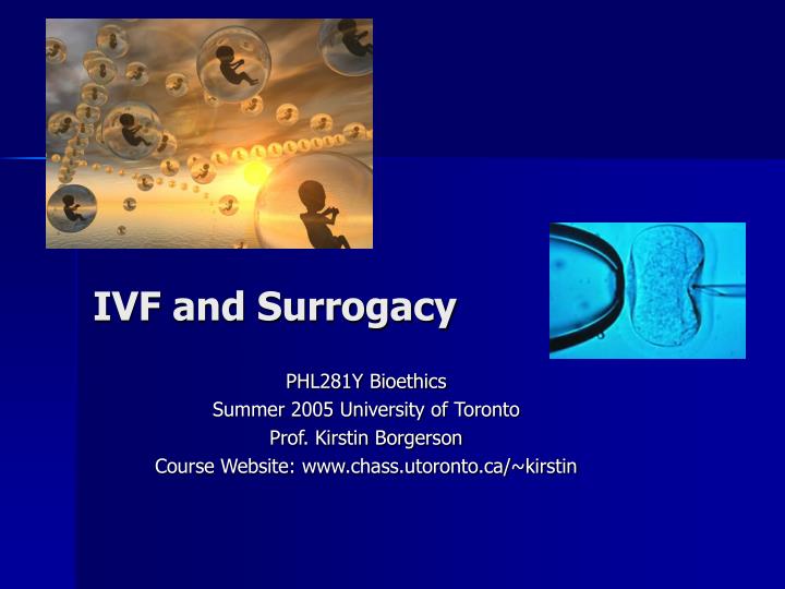 ivf and surrogacy