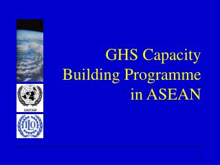 GHS Capacity Building Programme in ASEAN