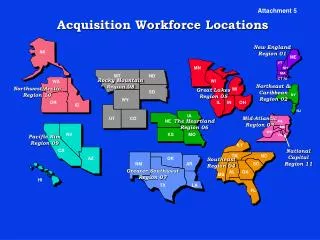 Acquisition Workforce Locations