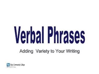 Adding Variety to Your Writing