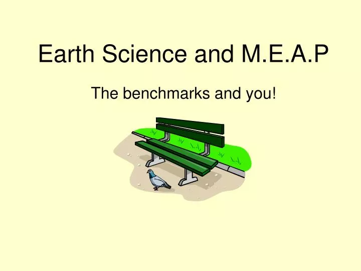 earth science and m e a p