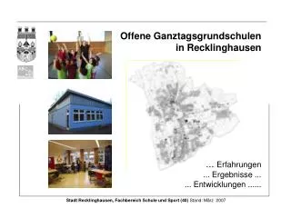 Offene Ganztagsgrundschulen in Recklinghausen