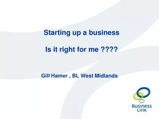 Starting up a business Is it right for me ????
