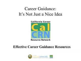Effective Career Guidance Resources