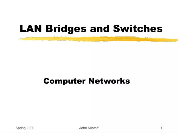 lan bridges and switches