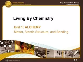 Living By Chemistry