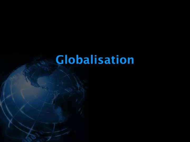 globalisation