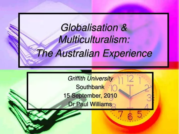 globalisation multiculturalism the australian experience