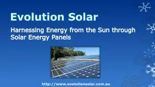 Harnessing Energy from the Sun through Solar Energy Panels