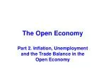 The Open Economy - slide 1