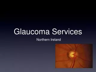 Glaucoma Services
