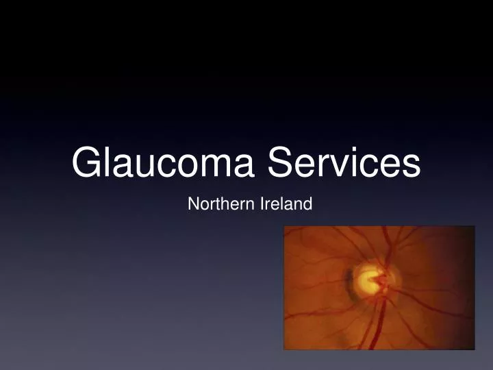 glaucoma services