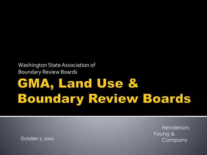 washington state association of boundary review boards