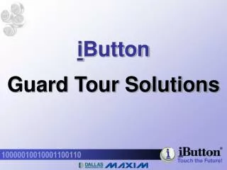 i Button Guard Tour Solutions