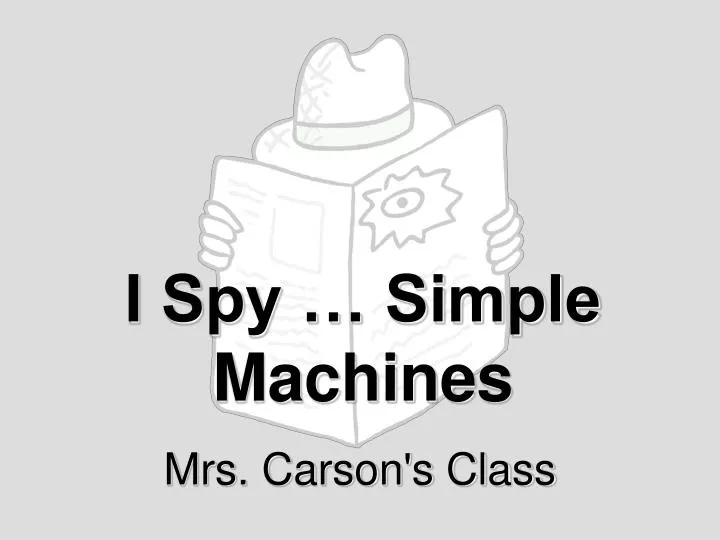 i spy simple machines