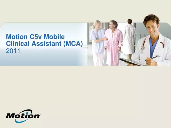 motion c5v mobile clinical assistant mca