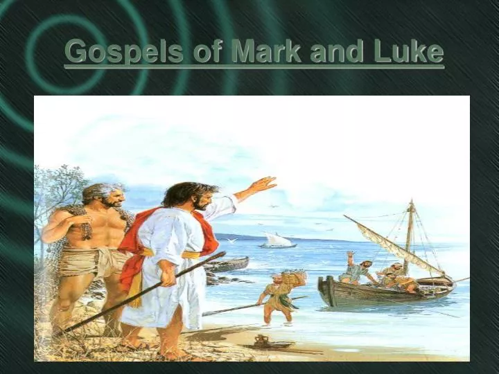 gospels of mark and luke