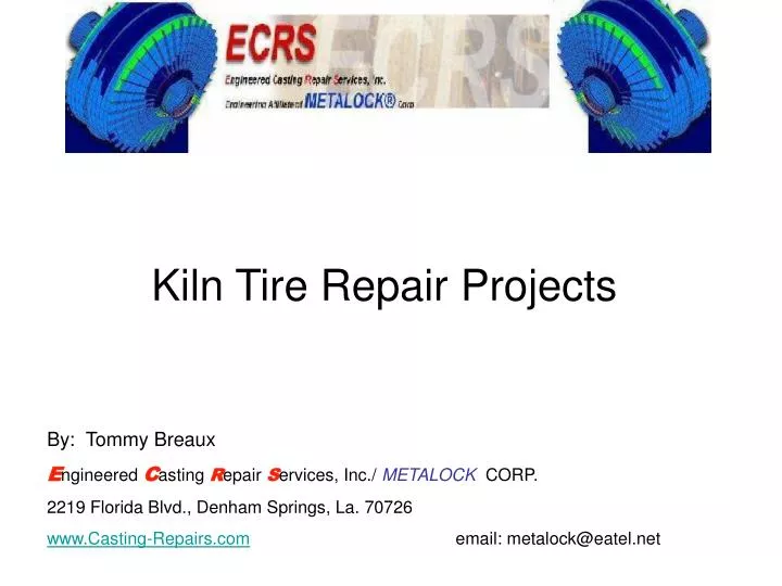kiln tire repair projects