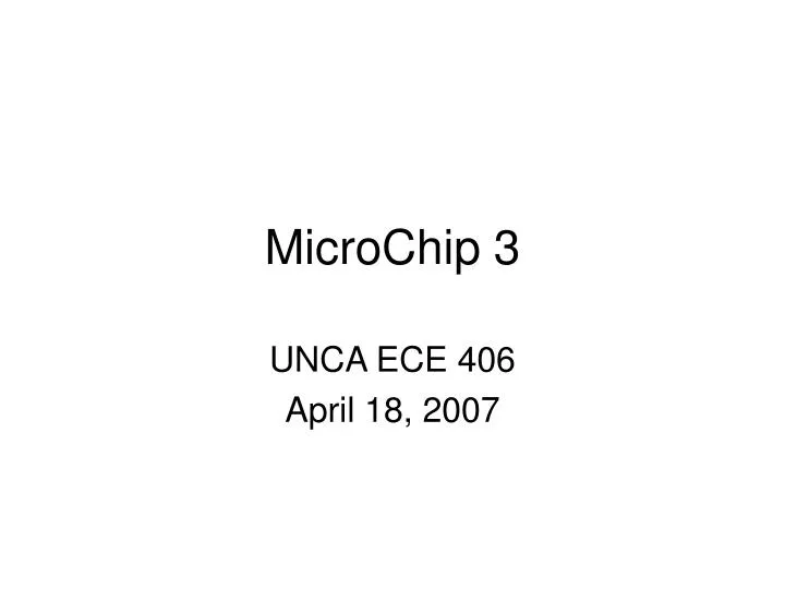 microchip 3