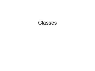 classes