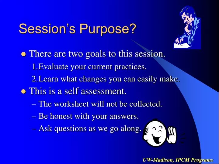 session s purpose