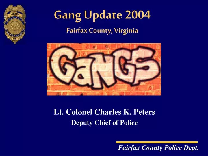 gang update 2004 fairfax county virginia