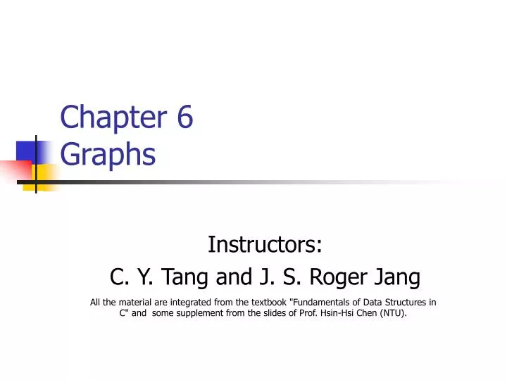 chapter 6 graphs
