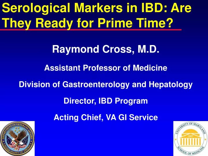 serological markers in ibd are they ready for prime time