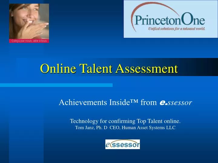 online talent assessment