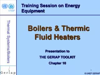 Training Session on Energy Equipment