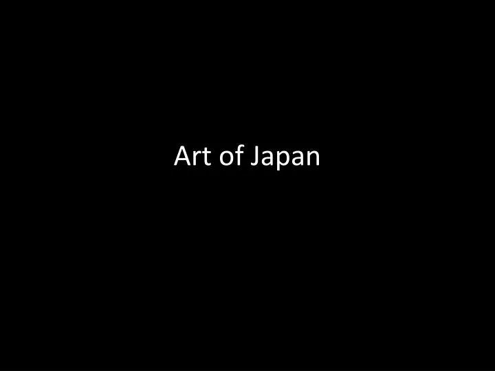 art of japan