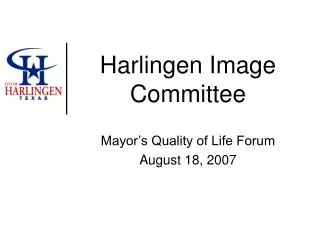 Harlingen Image Committee