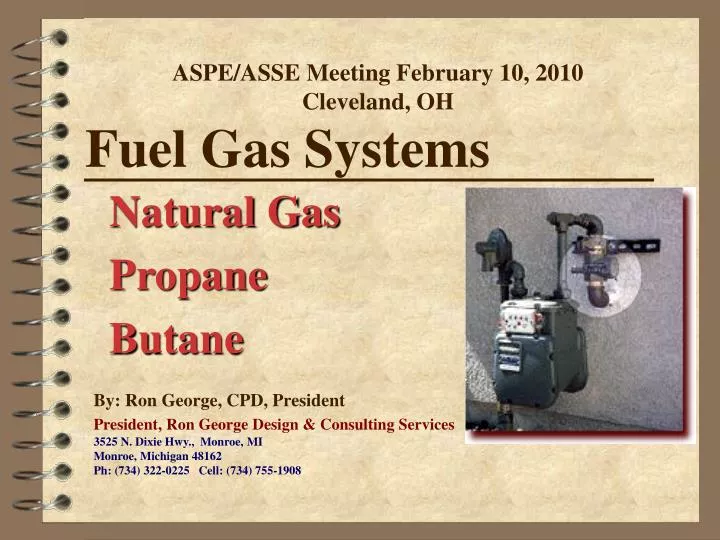 fuel gas systems