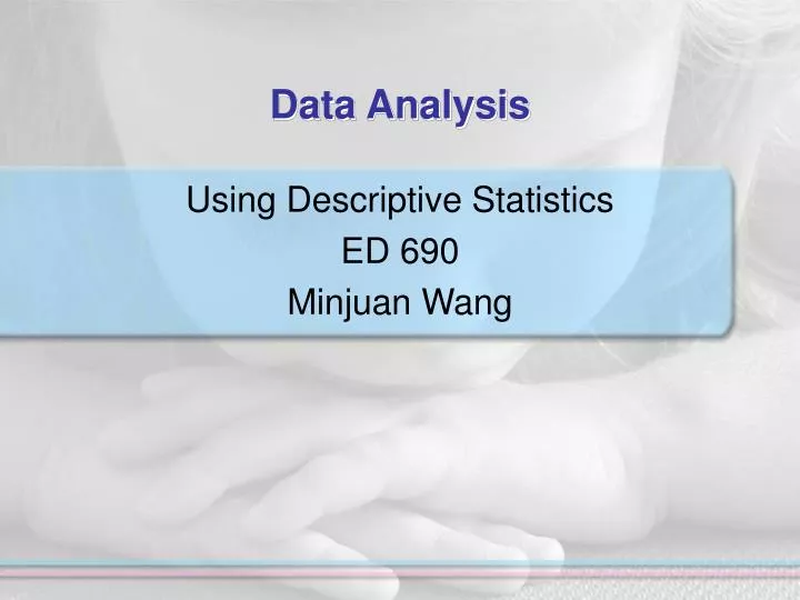 data analysis