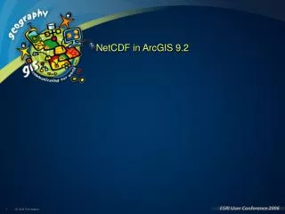 NetCDF in ArcGIS 9.2