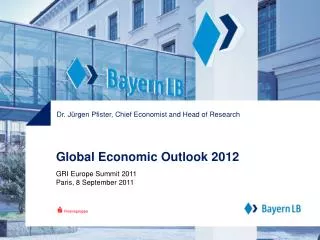 Global Economic Outlook 2012