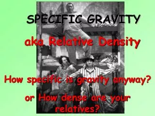 How specific is gravity anyway?