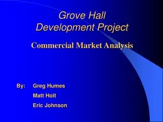 Grove Hall Development Project