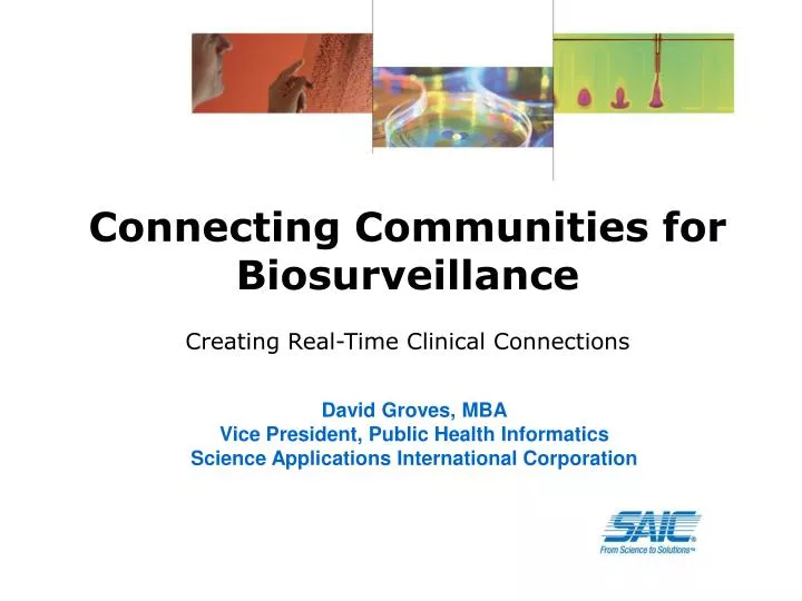 connecting communities for biosurveillance
