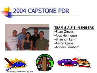 2004 CAPSTONE PDR