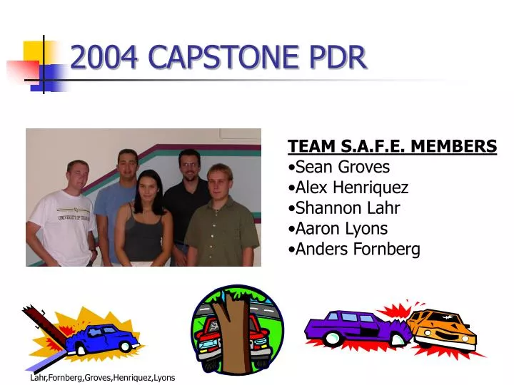 2004 capstone pdr