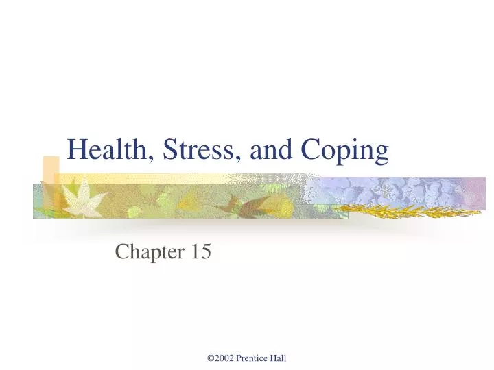 health stress and coping