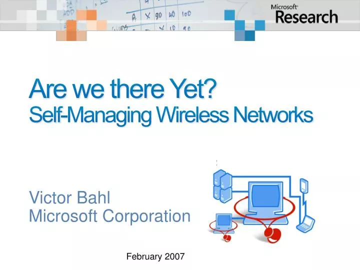 are we there yet self managing wireless networks