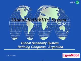 Global Reliability System Refining Congress - Argentina