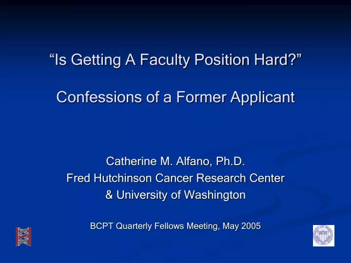 is getting a faculty position hard confessions of a former applicant
