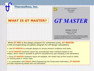 What is GT MASTER