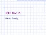 IEEE 802.15 - slide 1