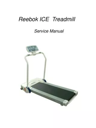 Reebok ICE Treadmill