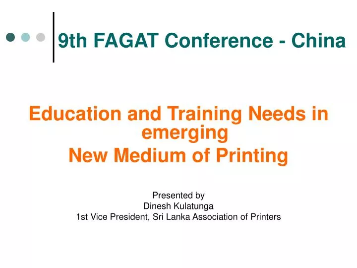 9th fagat conference china