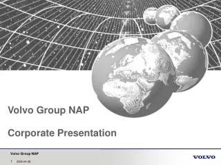 Volvo Group NAP Corporate Presentation